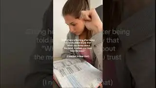 thought i would share this girl's wisdom
