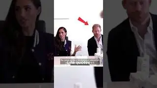 Meghan Markle interrupts Harry multiple times in an interview #princeharry #meghanmarkle