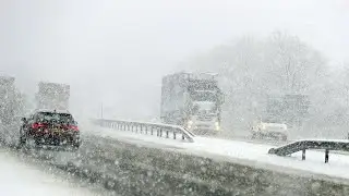 'Pest from the west' leaves parts of the UK coated in snow