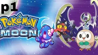 Pokemon Moon - Gameplay Walkthrough Part 1 - Alola! (3DS)
