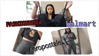 FASHIONNOVA CURVY TRY ON HAUL + WALMART ME VS MODEL