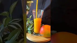 BEST SUMMER DRINK EVER! Mango juice hits different 👍#shorts