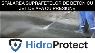 Spalarea suprafetelor de beton cu jet de apa   Hidroprotect