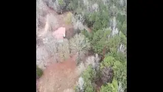 Drone Footage- 360 Antioch Church Rd - 2 Bed 1 Bath on 26.5 Acres