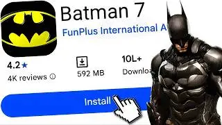 I Played Best Batman GAME Ever 😍 (batman arkhim origins)