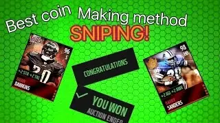 FASTEST COIN MAKING METHOD! Madden Mobile OOB