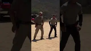 Dueling Tree Challenge! Myles Vs. Rossen from Tactical Performance Center #shorts