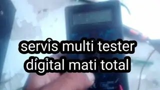 servis multi tester digital mati total#buditeknisi #samelektronik#