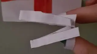 How to make a mini paper dragon puppet base! 💕 ✨️