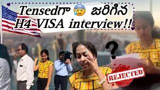My H4 Visa Interview experience| 🇺🇸USA Visa Process and Documents📑 | Tips and Insights ✨