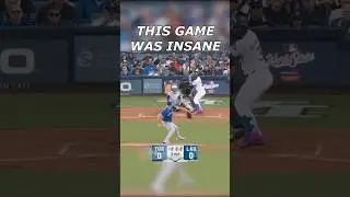 THIS GAME WAS INSANE #baseball #shorts