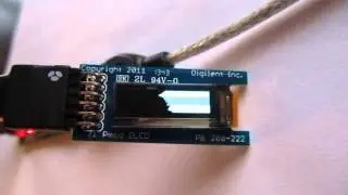 OLED Mandelbrot Fractal Zoom