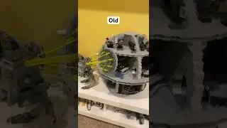 Old vs New Lego Death Star! #lego #starwars #legostarwars #starwarsfan #deathstar #shorts