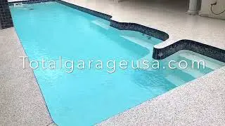 Total Garage Polyaspartic Pool Decks
