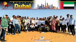 🌴 దుబాయ్ వండర్స్ ⛴️ Popular Dubai Trip 🌟 Clients Happy Memories 📸 with RV Tours and Travels ✈️