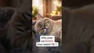 Why cats hate your favorite songs... 🎵❌  #catmusic #cat #calmcats