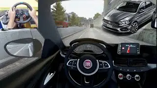 Fiat egea tipo | Euro Truck Simulator 2  [Steering wheel gameplay]