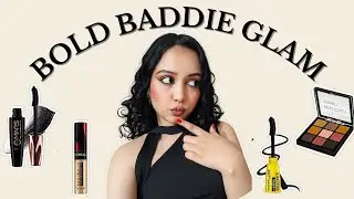 Bold Baddie Makeup Look Using Affordable Products | Full Glam Tutorial