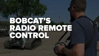 Radio Remote Control for Bobcat Skid Steer Loaders