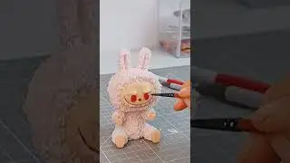 Лабубу из мастики - мастер класс по лепке #cakeart