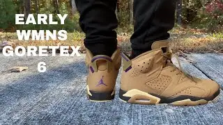 РАННИЕ WMNS AIR JORDAN 6 GORE TEX ЛУЧШЕ, ЧЕМ Я ДУМАЛ (ДРУГОЙ ВАРИАНТ)