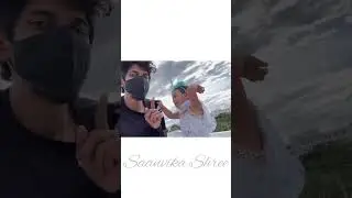 Irritating saanu😂 @Sha_JS  | Baby reaction ❤️ | #saanvikashree #saanufam #sha #shorts