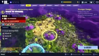 Doing power level 100 storm chest with viewers Fortnite stw