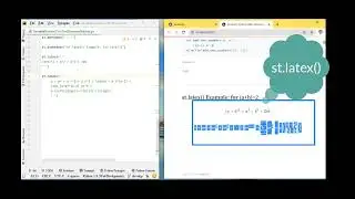 Streamlit Text Elements and Sidebar Python