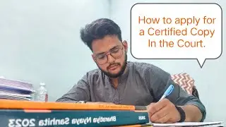 Certified Copy | #affidavit #highcourt #legaldocuments #advocate #subscribe #knowledge #like #law