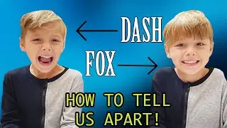 How To Tell IDENTICAL Twins Dashiell and Fox APART (PARENTS GET TRICKED)