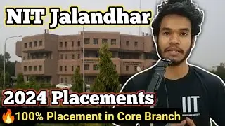 NIT Jalandhar BTech Placements All Branches || 😮100% in ME & CHE || NIT Jalandhar 2024 Placements