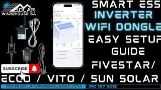 SmartESS Hybrid Inverter with Wifi Dongle Setup Guide