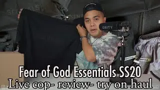 HUGE Fear of God Essentials Haul and Review SS2020
