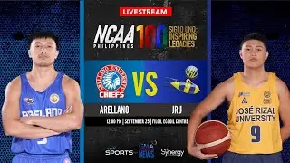 Arellano vs JRU (Men&rsquo;s Basketball) | NCAA Season 100 - Replay