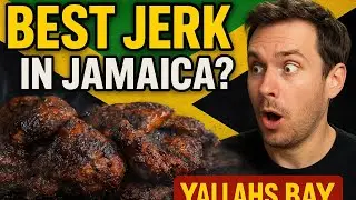 Yallahs Bay tiene el MEJOR pollo y cerdo jerk de Jamaica 🇯🇲 | Aut&eacute;ntica comida callejera jamaiquina