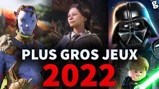 PLUS GROS JEUX VIDEO de 2022 ! (+ de 20)