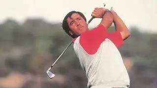 Seve Ballesteros putt at the 1987 Ryder Cup. #seveballesteros #golf #rydercup