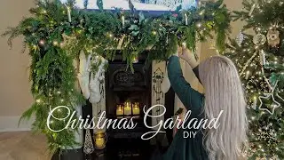CHRISTMAS GARLAND DIY ON A BUDGET