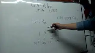 Como pasar de octal a binario aprende FÁCIL c/ejemplos
