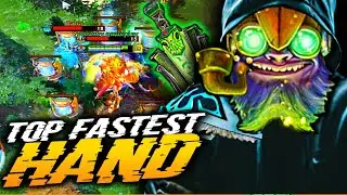 LENS TOP 5 DOTABUFF TINKER WORLD FASTEST HAND | DOTA 2 TINKER GAMEPLAY