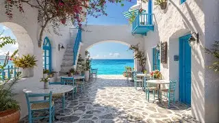 Beach Caf&eacute; Bossa Nova - Smooth Coffee Jazz Guitar & Ocean Waves for a Relaxing Tropical Getaway