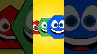 Big Bigger Biggest Shapes Song #remix #shorts #kidssong #dance #learning #learn #toddler #shapes