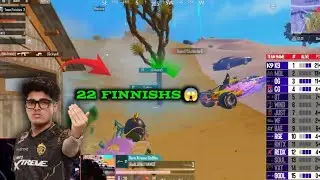 22 FINISHES in BGMI 😱 | GodLike Jonathan's INSANE Gameplay