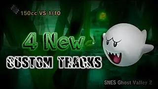 4 *Incredible* New Mario Kart Wii Custom Tracks!!
