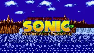 [Sonic ROM Hack] Sonic 1: Unfinished Example Remade - 2025 Update Playthrough