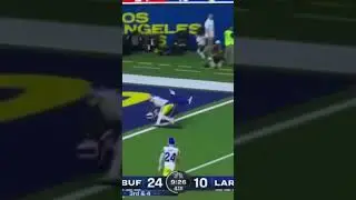 Stefon Diggs Getting Sturdy after scoring touchdown vs Rams