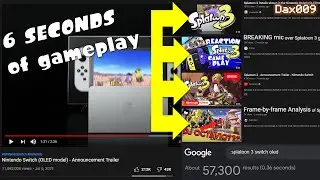 splatoon youtubers when literally 1 pixel of splatoon 3 footage is shown | Dax009