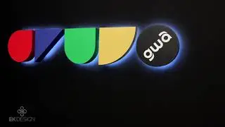 3D Buchstaben I GWA - EK DESIGN