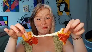 Dominos Stuffed Crust with Hot Honey Mukbang!