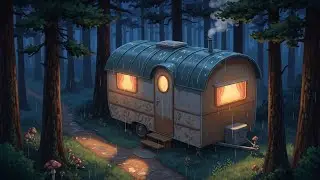 “The Soft Evening Inside the Caravan”🥦🥕#shorts